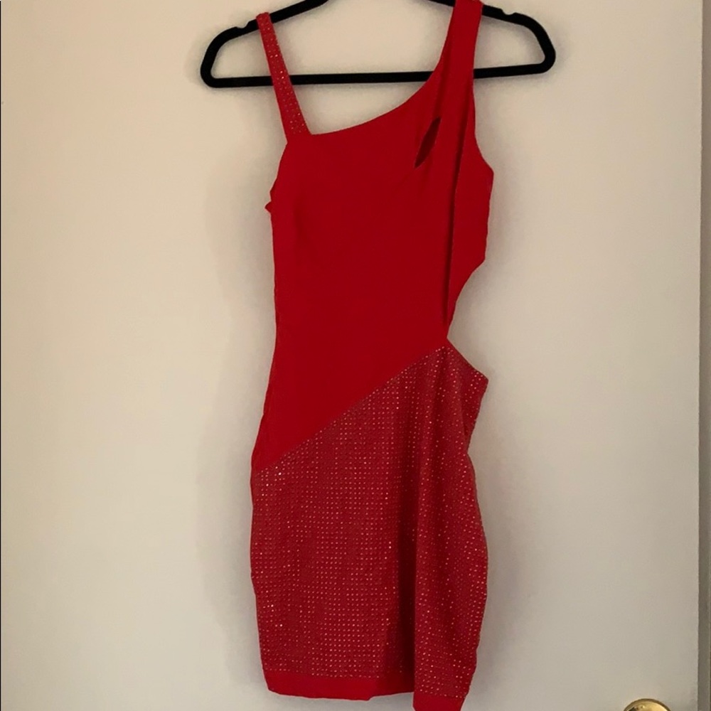 Red dress